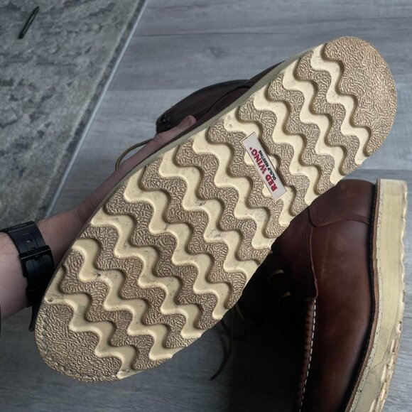 Red Wing 405 Traction Tred Leather Boots - Picture 2 of 7